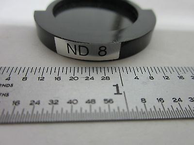 MICROSCOPE PART MITUTOYO JAPAN  FILTER ND 8 OPTICS  BIN#R5-43