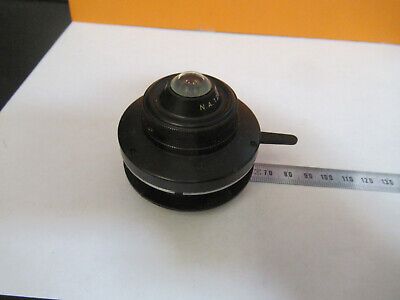 SPENCER AO AMERICAN OPTICS CONDENSER + IRIS MICROSCOPE PART AS PICTURED &P6-A-27