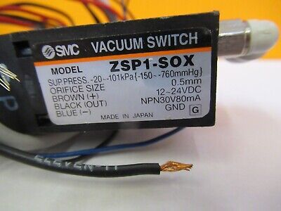 SMC AIR PNEUMATIC CONTROL VACUUM SWITCH ZSP1-S0X BLOCK AS PICTURED &27-B-05