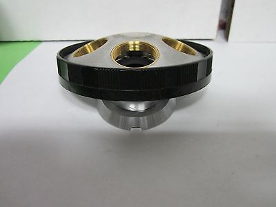 NOSEPIECE NIKON MICROSCOPE OPTICS BIN#F2-36