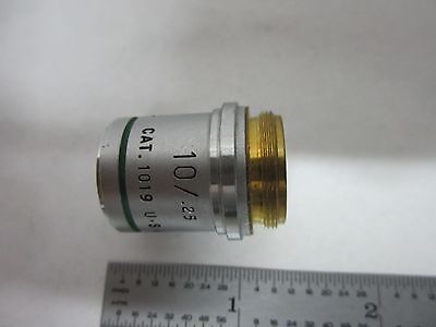 MICROSCOPE PART AO OBJECTIVE INFINITY AMERICAN 10X ACHRO OPTICS AS IS BIN#S2-35