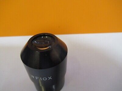 OPTICAL EYEPIECE OCULAR WF10X JAPAN MICROSCOPE PART OPTICS AS PICTURED &8M-A-37