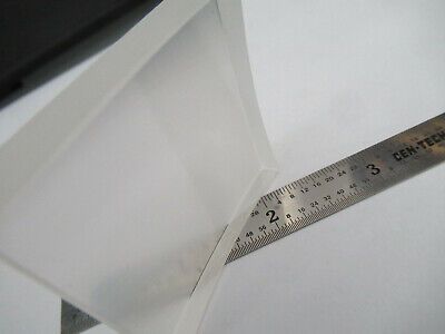 OPTICAL PLANO CONCAVE GLASS REFLECTOR UNCOATED OPTICS AS PICTURED &4B-FT-21