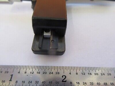 ANTIQUE JAPAN STAGE CLIPS XY MICROMETER MICROSCOPE PART AS PICTURED &FT-1-A-45