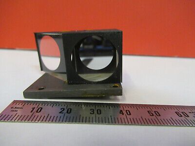 LEITZ WETZLAR GERMANY GLASS PRISM HEAD MICROSCOPE PART AS PICTURED  &8Z-A-53