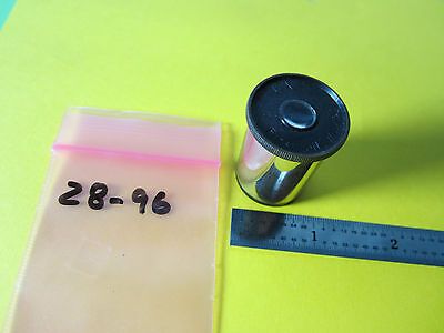 VINTAGE MICROSCOPE EYEPIECE  10X LEITZ GERMANY OPTICS BIN#28-96