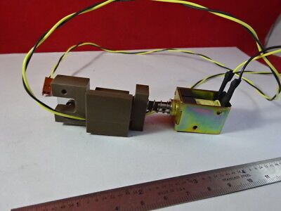 OPTICAL FILTER SOLENOID ACTUATOR LASER OPTICS AS PICTURED &95-70