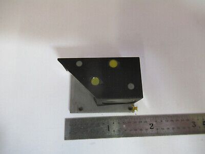 LEITZ GERMANY GLASS PRISM HEAD MICROSCOPE PART OPTICS AS PICTURED #B9-A-39