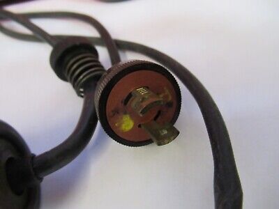 LAMP CABLE ASSEMBLY MICROSCOPE PART AS PICTURED &Q1-A-97