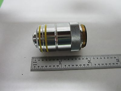 MICROSCOPE PART OBJECTIVE FISHER 10X OPTICS AS IS BIN#Q8-66