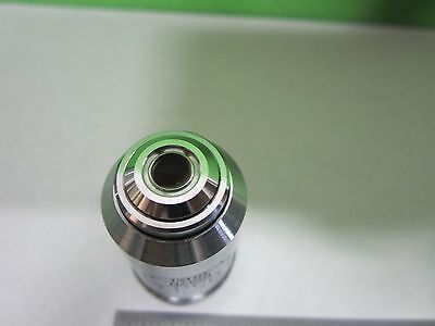 MICROSCOPE PART ROLYN GERMANY OBJECTIVE 10X PLAN OPTICS AS IS BIN#T5-10