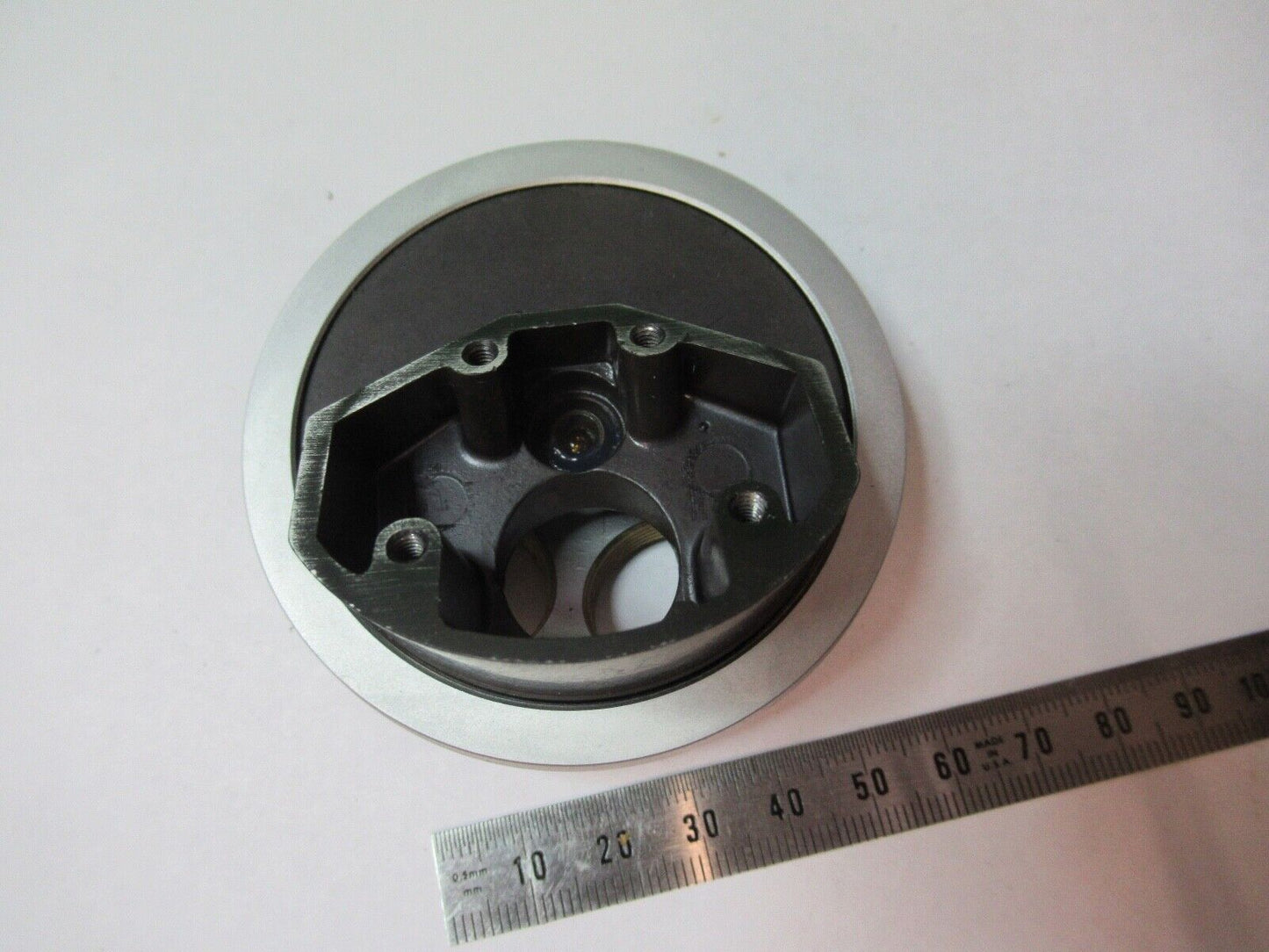 LEITZ WETZLAR LABORLUX NOSEPIECE MICROSCOPE PART AS PICTURED G5-A-23