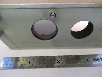 AUS JENA GERMANY POLARIZER LENS SLIDE POL MICROSCOPE PART AS PICTURED &A5-A-13