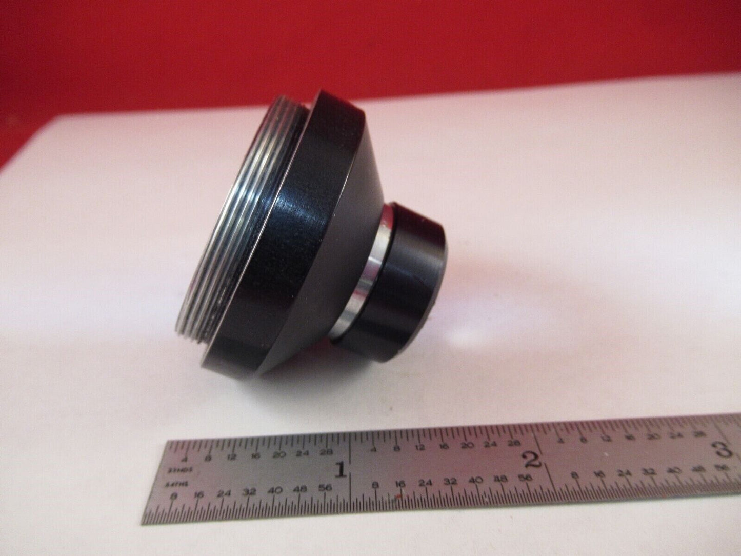 FOR PARTS RAM OPTICAL OBJECTIVE MICROSCOPE PART OPTICS AS IS &A8-A-09