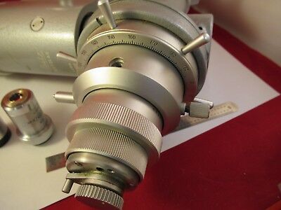 LEITZ WETZLAR GERMANY PRECISION INTERFEROMETER MICROSCOPE PART OPTICS &94-FT-88