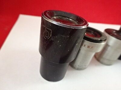 FOR PARTS LOT EYEPIECES OCULAR MICROSCOPE PART OPTICS AS PICTURED &S3-A-12