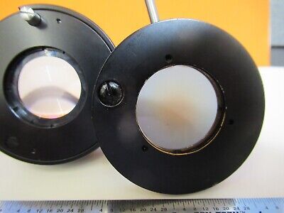 CARL ZEISS GERMANY CONDENSER IRIS POLARIZER MICROSCOPE AS PICTURED &1E-C-17