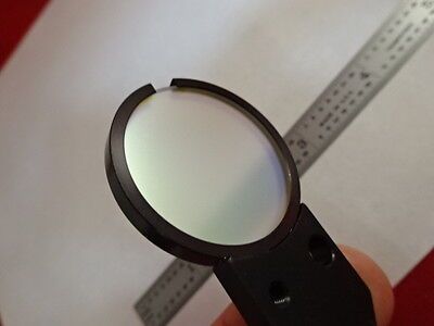 MICROSCOPE PART REICHERT AUSTRIA COATED FILTER LENS OPTICS AS IS B#R5-A-05