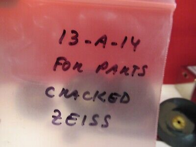 FOR PARTS ZEISS KNOBS (cracked plastic) AS PICTURED MICROSCOPE PART &13-A-14