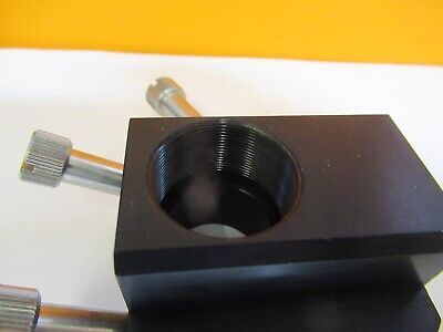 DEKTAK VEECO INTERFEROMETER HOLDER for OBJECTIVE MICROSCOPE AS PICTURED &Q6-A-61