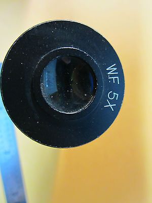 MICROSCOPE PART OCULAR EYEPIECE 5X OPTICS BIN#B1-88-03