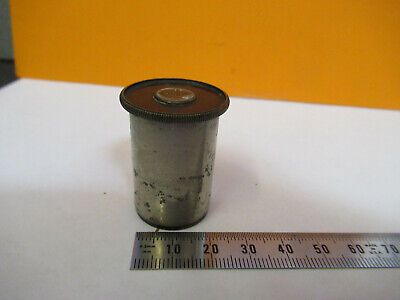 ANTIQUE BAUSCH LOMB [crack] EYEPIECE MICROSCOPE PART AS PICTURED P9-A-49