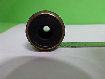 FOR PARTS MICROSCOPE OBJECTIVE OLYMPUS JAPAN MPLAN 40X OPTICS AS IS BIN#W8-66