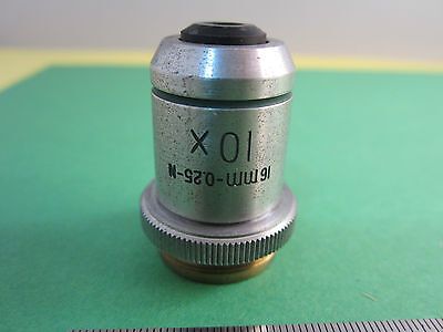 MICROSCOPE OPTICS INFRARED RESEARCH DEVICES 10x  OBJECTIVE  BIN#A7-19