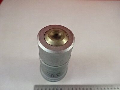 LEICA OBJECTIVE ACHRO 40X MICROSCOPE OPTICS AS IS BIN#W4-G-10