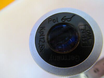 CARL ZEISS GERMANY 12.5X EYEPIECE POL LENS MICROSCOPE PART AS PICTURED &A2-FT-58