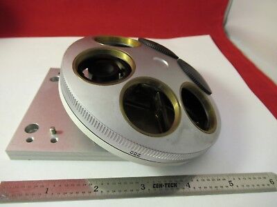 LEICA DMR GERMANY EMPTY NOSEPIECE MICROSCOPE part as pictured &100-03