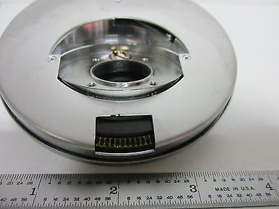 MICROSCOPE PART  OLYMPUS JAPAN NOSEPIECE ELECTRIC TURRET ?? AS IS BIN#R5-11