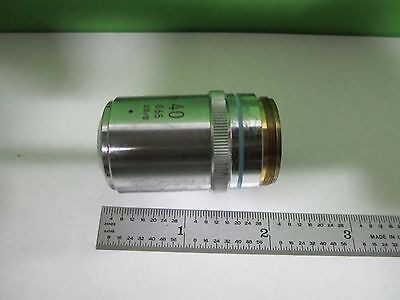 MICROSCOPE PART OBJECTIVE NIKON BD 40X OPTICS AS IS BIN#T3-50