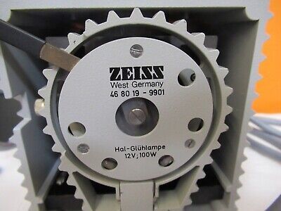 ZEISS GERMANY LAMP HOUSING 467259 OPTICS MICROSCOPE PART AS PICTURED &FT-2-103