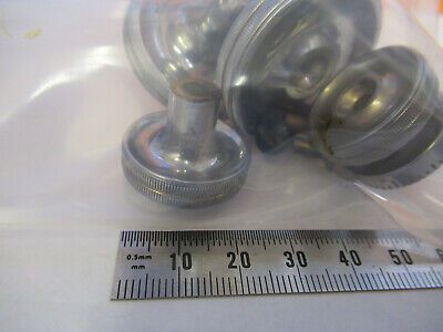 LEITZ WETZLAR GERMANY SET of KNOBS VINTAGE MICROSCOPE PART AS PICTURED &8Y-A-95