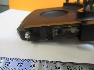 VINTAGE SPENCER STAGE XY TABLE AO MICROSCOPE PART AS PICTURED #P3-A-81