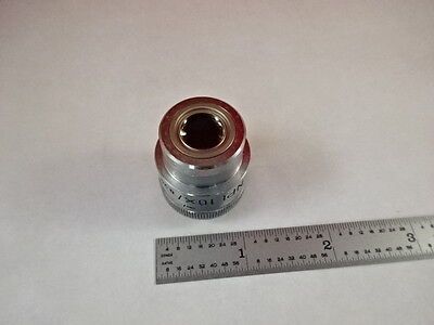 LEITZ WETZLAR GERMANY OBJECTIVE NPL 10X MICROSCOPE OPTICS AS IS BIN#W4-G-04