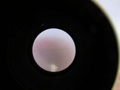 BAUSCH LOMB MICROMETER OCULAR EYEPIECE MICROSCOPE PART AS PICTURED &8Z-A-30