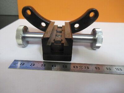 VINTAGE SPENCER AO USA STAGE SUPPORT HOLDER MICROSCOPE PART AS PICTURED P3-A-84