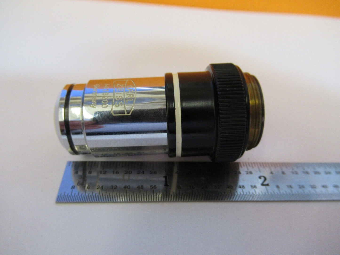 ZEISS GERMANY OBJECTIVE PH3 100X /160 OPTICS MICROSCOPE PART AS PICTURED A2-A-13