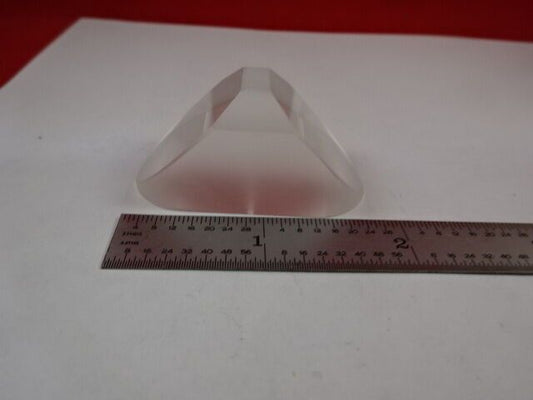 LARGE OPTICAL PRISM OPTICS for MICROSCOPE AS IS &33-A-51