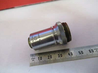 BAUSCH LOMB 43X objective lens OPTICS MICROSCOPE PART AS PICTURED  &B3-B-19