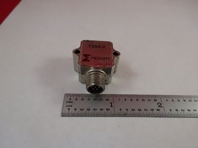 MEGGITT ENDEVCO TRIAXIAL ACCELEROMETER MODEL 7298-2 VIBRATION SENSOR #A2-FT-13