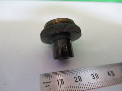 CARL ZEISS OBJECTIVE 401 405 "3"  MICROSCOPE PART AS PICTURED P2-B-44