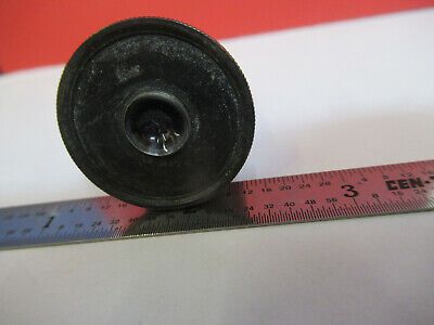 ANTIQUE ERNST LEITZ  "4" EYEPIECE MICROSCOPE PART OPTICS AS PICTURED #B1-A-51