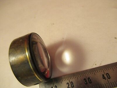 ZEISS GERMANY BRASS MOUNTED LENS MICROSCOPE PART AS PICTURED #66-A-71A