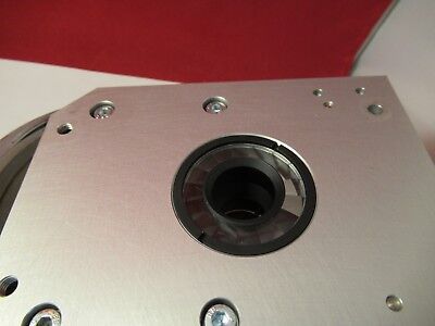 LEICA DMR GERMANY EMPTY NOSEPIECE MICROSCOPE part as pictured &100-03