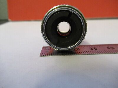 VINTAGE BAUSCH LOMB OBJECTIVE 10X  OPTICS MICROSCOPE PART AS PICTURED &13-FT-62