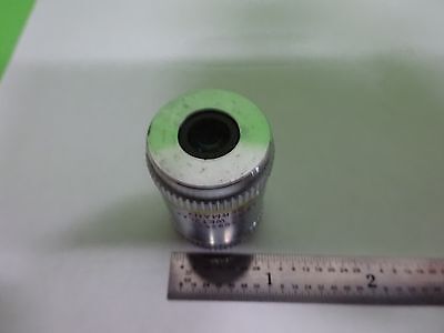 MICROSCOPE PART OBJECTIVE LEITZ GERMANY NPL FLUOTAR 10X OPTICS AS IS BIN#V3-B-09