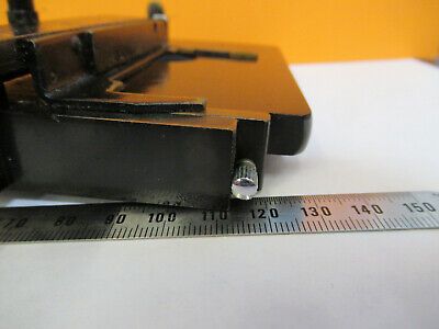 BAUSCH LOMB ANTIQUE STAGE TABLE XY MICROSCOPE PART AS PICTURED &8Y-A-133